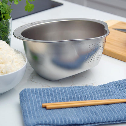 Joyce Chen - Colador de arroz de acero inoxidable
