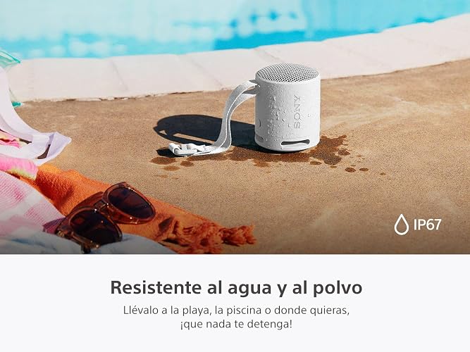 Bocina inalámbrica portátil Sony XB100 Sonido Potente y nítido
