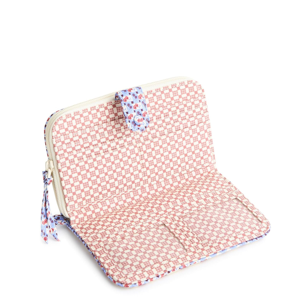 Vera Bradley Premium Cotton Large Tab Wallet portafolios Mujer