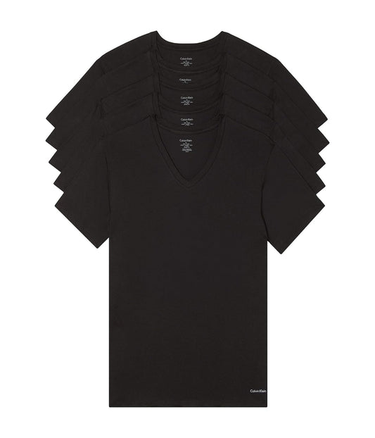 Calvin Klein Cotton Classics - Paquete de 5 Camisetas Interiores para Hombre