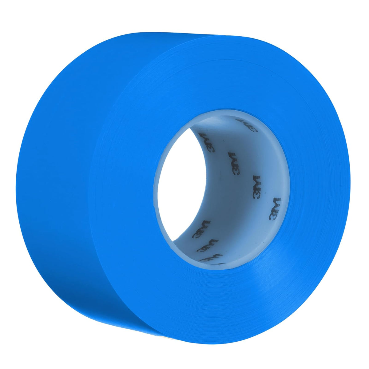 3M - Cinta de marcado de piso duradera 971, azul, 3 x 36 yardas, 17 mil, vinilo resistente, ideal para áreas de alto tráfico, codificación de colores, color vibrante, eliminación limpia - Azul - 3 in x 36 yd