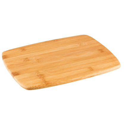 Vasconia 4048124 Tabla Para Picar Básicos de Bambú, Café, Grande + 4048117 Tabla Para Picar Básicos de Bambú, Café, Mediana