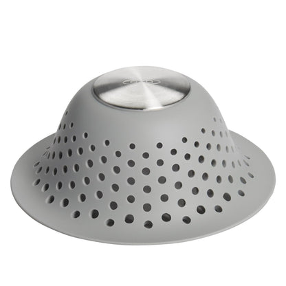 OXO Good Grips - Protector de Drenaje de Silicona para Ducha y Tina, colector de Drenaje de Cabello