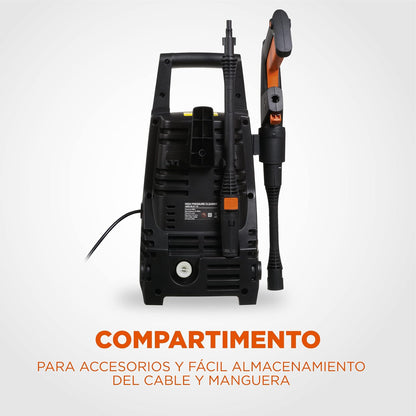 BLACK+DECKER Hidrolavadora de Alta Presión, 1400W, 1512PSI, PW1450TD