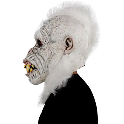 Ghoulish Productions Máscara De Látex Yeti, Accesorio Látex Cosplay Monstruos Leyendas, Disfraz Aterrador para Halloween y Fiestas Temáticas, Cosplay Monstruo de la Montaña, Diseño Artesanal