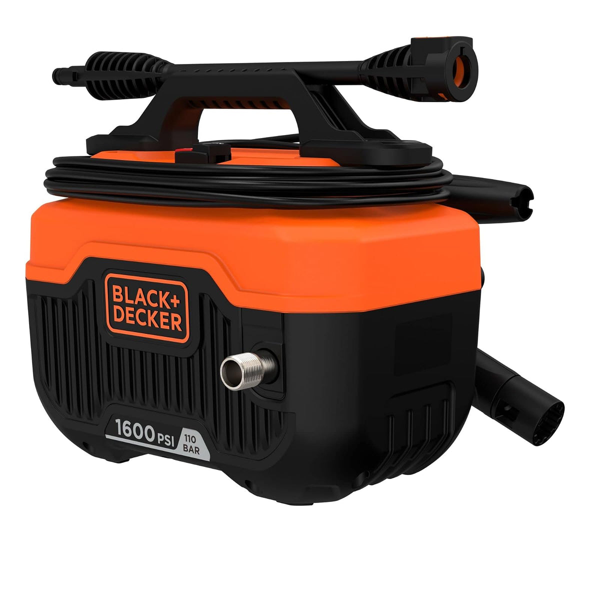 BLACK+DECKER Hidrolavadora Eléctrica, 1300W, 1600 PSI, BEPW1600H