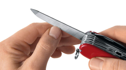 Victorinox - Cuchillo multiherramienta Swiss Army Cadet, acero inoxidable, mango de metal