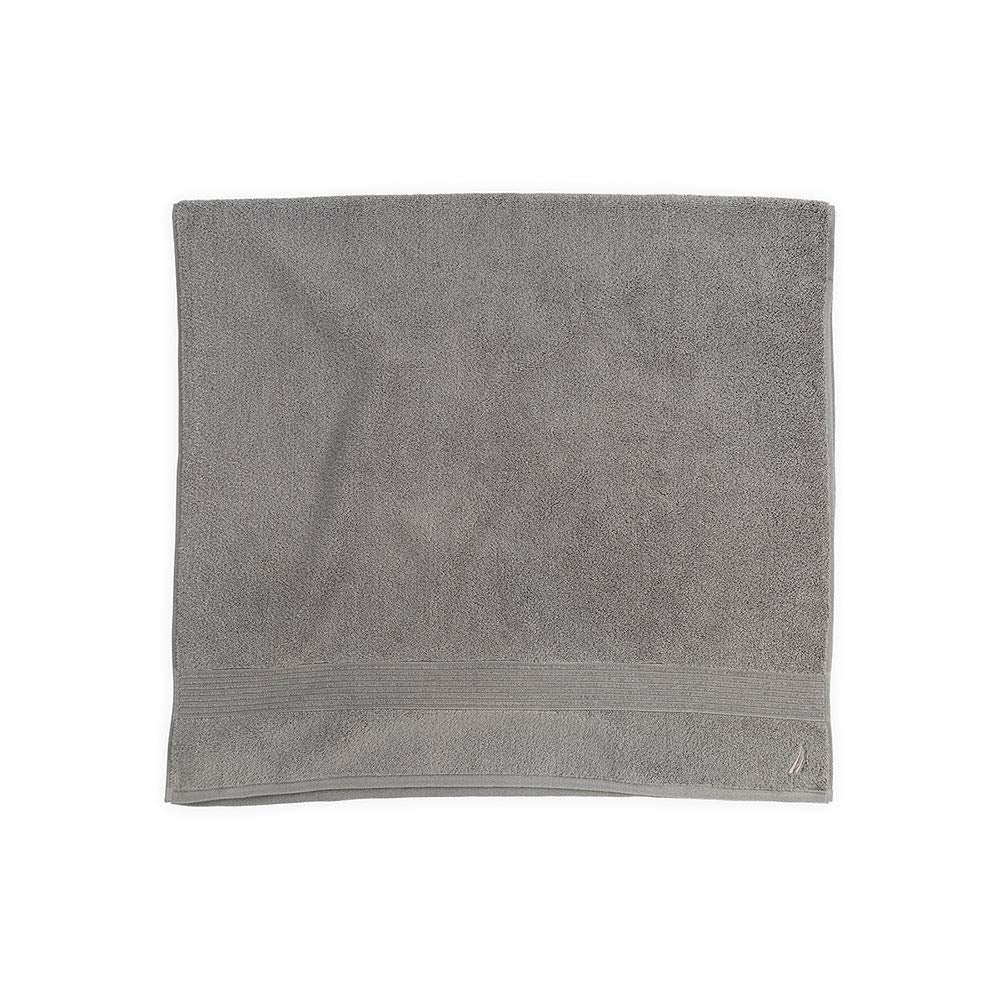 Nautica, Toalla Baño 100% Algodón, Color Gris, Montford.