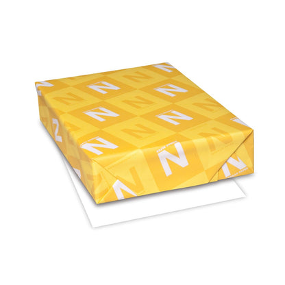 Neenah Capitol Bond 25% papel de algodón, 8.5 x 11 pulgadas, 22 libras, blanco, 91 brillo, 500 hojas (B724)
