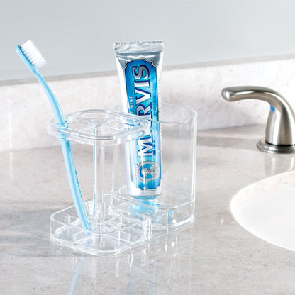 InterDesign Med+ Organizador, Centro Dental, Transparente