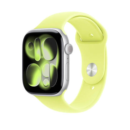Apple Watch Band - Correa Deportiva - 46 mm - Amarillo neón - M/L