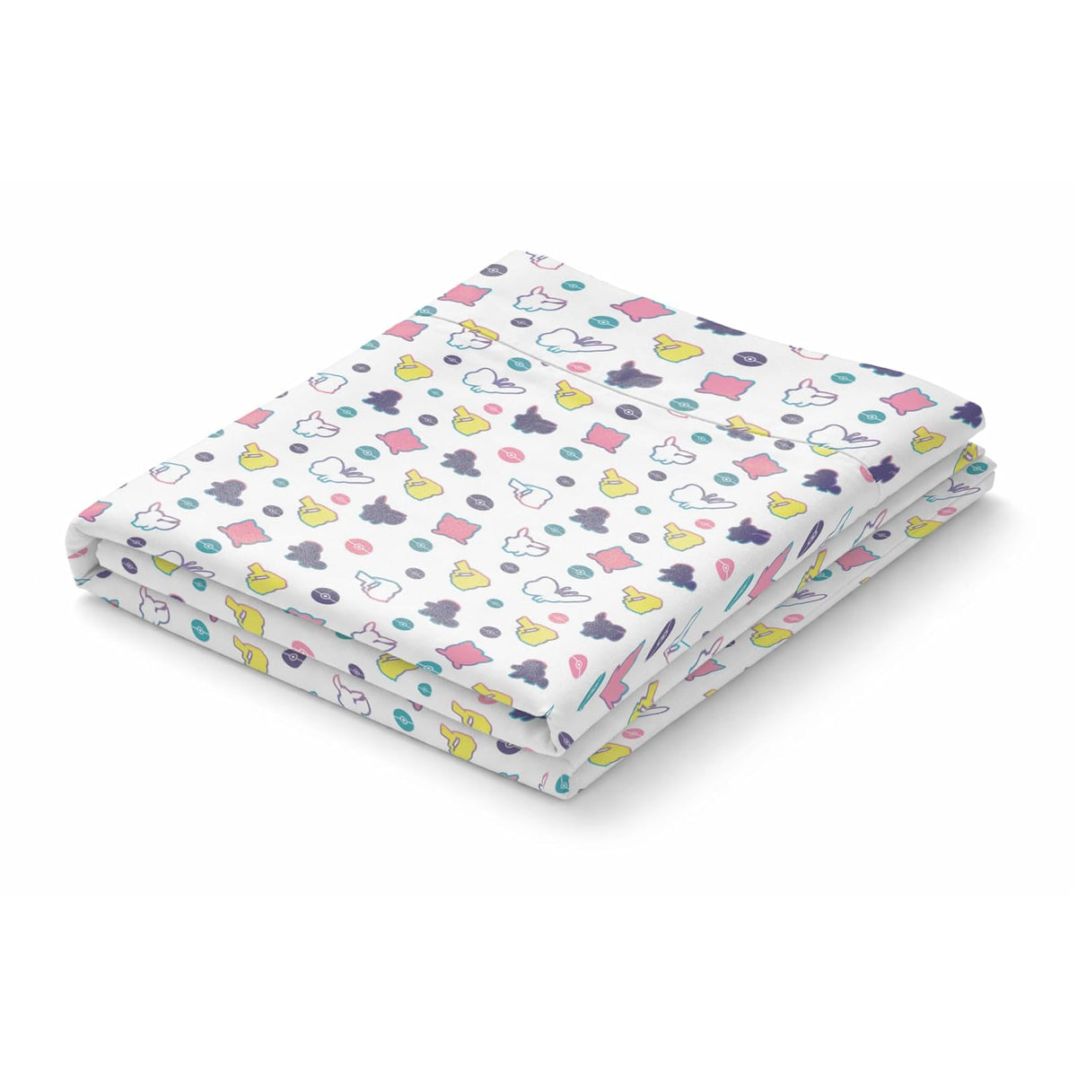 Northwest Pokemon Juego de Cama de tamaño Completo en una Bolsa, Ropa de Cama de Anime para niños, Mantas para niños y niñas, Batalla amistosa