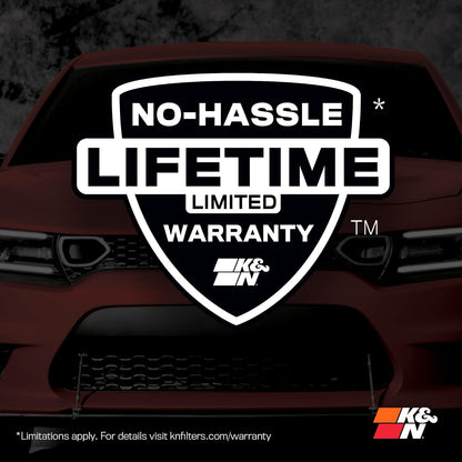 K&N Filtro de aire original de alto flujo para motor de por vida: lavable | Compatible con BMW 750d 2016-2020; BMW M550d 2017-2020 (ver descripción del producto)
