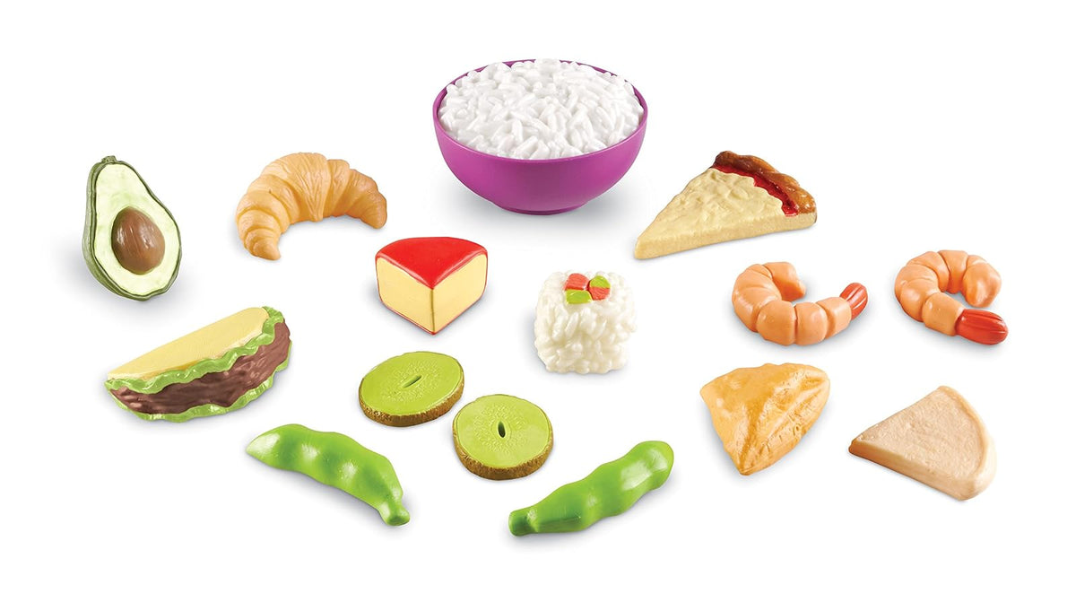 Learning Resources Juego New Sprouts Multicultural Food Set
