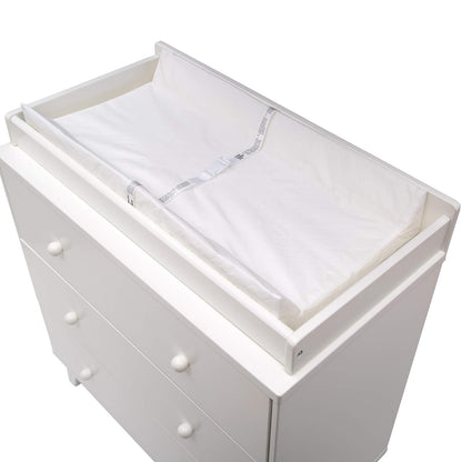 Beautyrest - Cambiador de espuma contorneado con cubierta impermeable