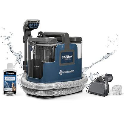 Vacmaster Limpiador Portátil para Alfombras, Sofás y Mascotas - 15Kpa Potente Succión con Accesorios Multiusos - SCB301