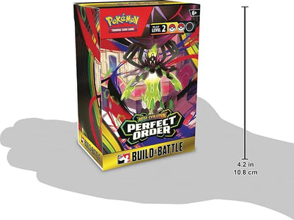 Pokémon TCG: Mega Evolution—Perfect Order Build & Battle Box