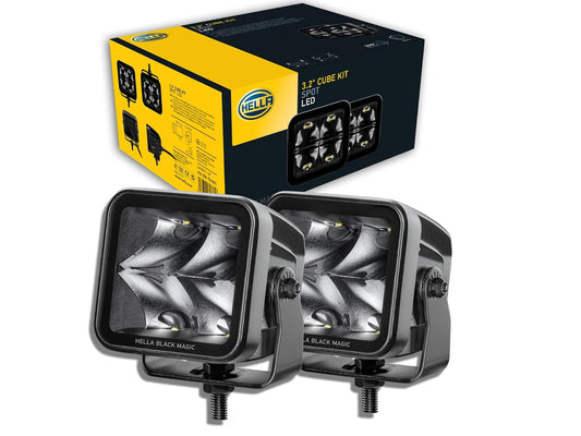 Hella Black Magic Cube Kit 3.2" PUNTUAL
