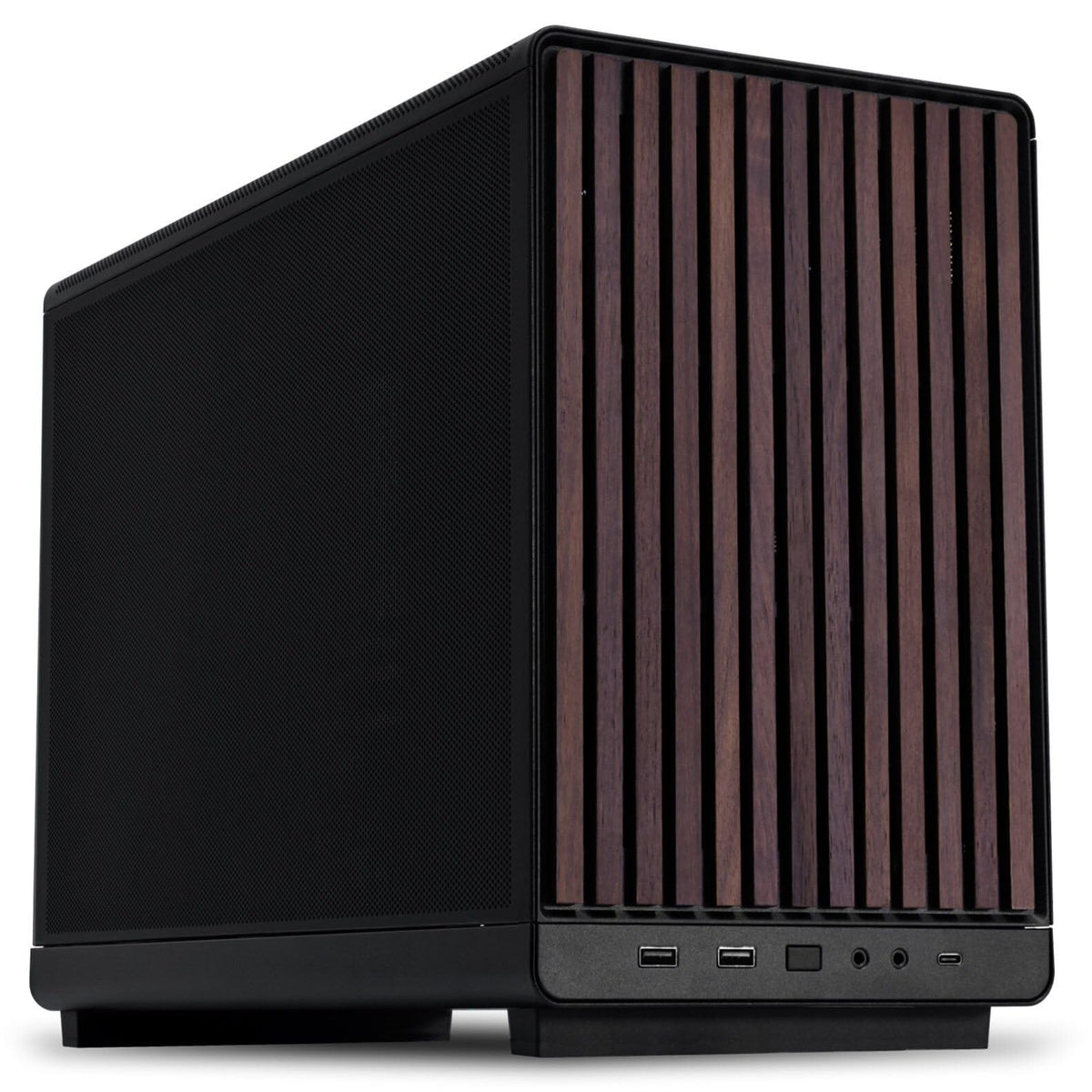 Lian Li A3-mATX-WD-26.3L chasis de Factor de Forma Micro, sin Ventiladores incluidos, Compatible con diseño AIO de modularidad de 360 mm, para M-ATX, ITX Placa Base Dan Cases Collaboration-Panel