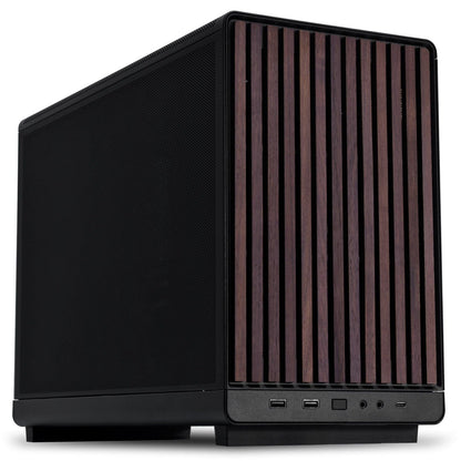 Lian Li A3-mATX-WD-26.3L chasis de Factor de Forma Micro, sin Ventiladores incluidos, Compatible con diseño AIO de modularidad de 360 mm, para M-ATX, ITX Placa Base Dan Cases Collaboration-Panel