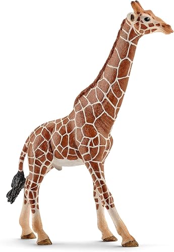 Schleich Figura Jirafa Macho, Color Café/Blanco