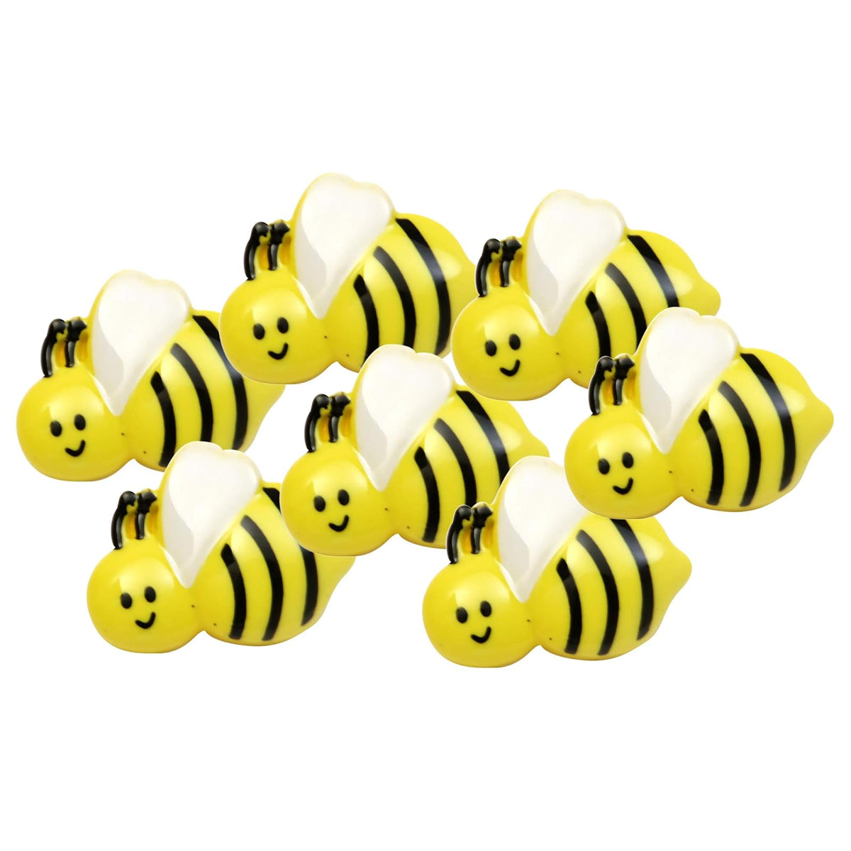 Lansing Company Bumble Bee Buttons, 7 Piezas