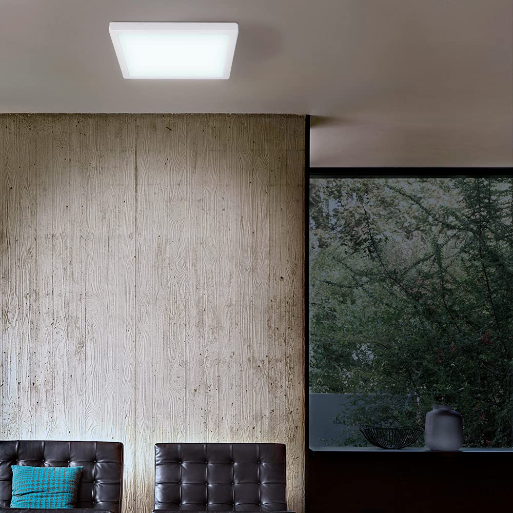 Tecnolite Lampara Sobre poner techo Blanco 24W Luz día 24PTLLEDC65MVB