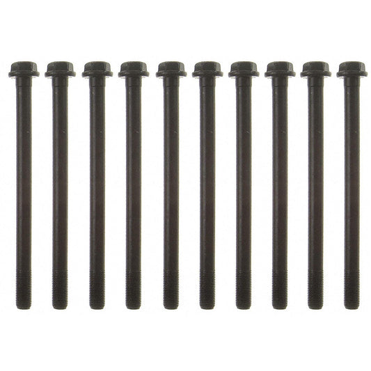 Fel-Pro Juego de Tornillos de Culata ES 71178, Negro, 3/8 in-16 | Compatible con Toyota Pickup 1987-1995