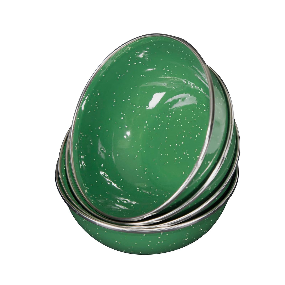Stansport Vajilla esmaltada para Campamento (24 Piezas)