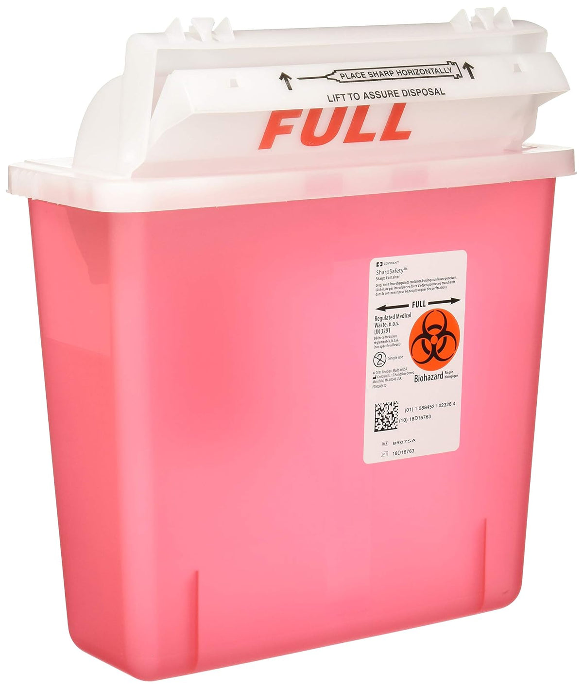Container Sharpstar - Tapa para buzón en la habitación, color rojo 5 cuartos