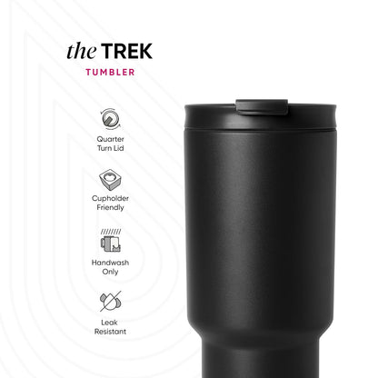 Simple Modern - Vaso con licencia oficial de Alabama Crimson Tide de 30 onzas con tapa abatible y popotes | Copa aislada de acero inoxidable | Regalos para hombres y mujeres | Colección Trek |
