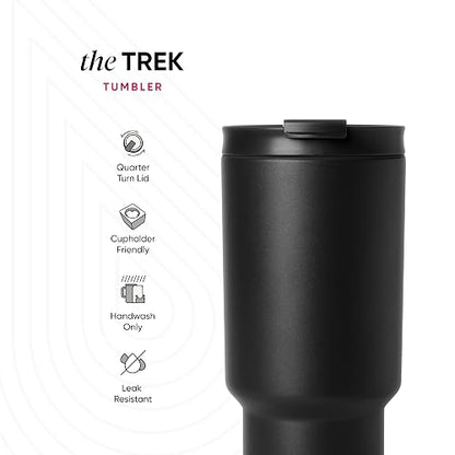 Simple Modern - Termo de 30 onzas con licencia oficial de la NFL, con tapa abatible y popote, vaso aislado de acero inoxidable, regalos para hombres y mujeres, colección Trek, Cincinnati Bengals