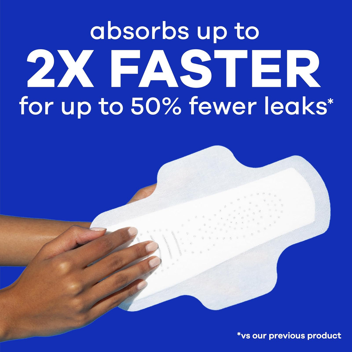 Always Infinity Feminine Pads for Women, Size 5, Extra Heavy Overnight Absorbency, with Wings, Unscented, 24 Count - Pack of 6 (144 Total Count) (Packaging May Vary)