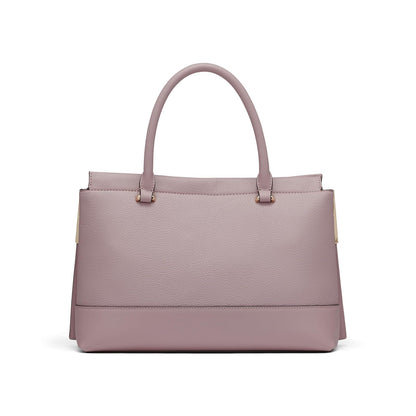 Calvin Klein Bianca Triple Compartment Satchel Bianca - Bolsa de triple compartimento Mujer