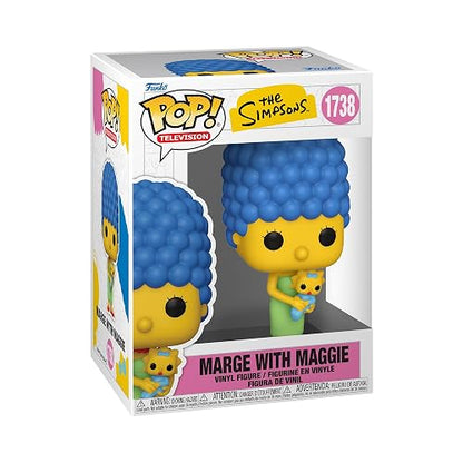 Funko Pop! TV: The Simpsons - Marge Simpson | Mercancía Oficial de Cartoon/Animation - Figura de Vinilo Coleccionable para Decoración - Regalo de Cumpleaños para Fans