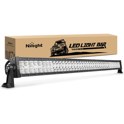 Nilight Barra de Luz LED Curvada 54 Pulgadas 312W 12V/24V Todoterreno - 42Inch 240W Lights