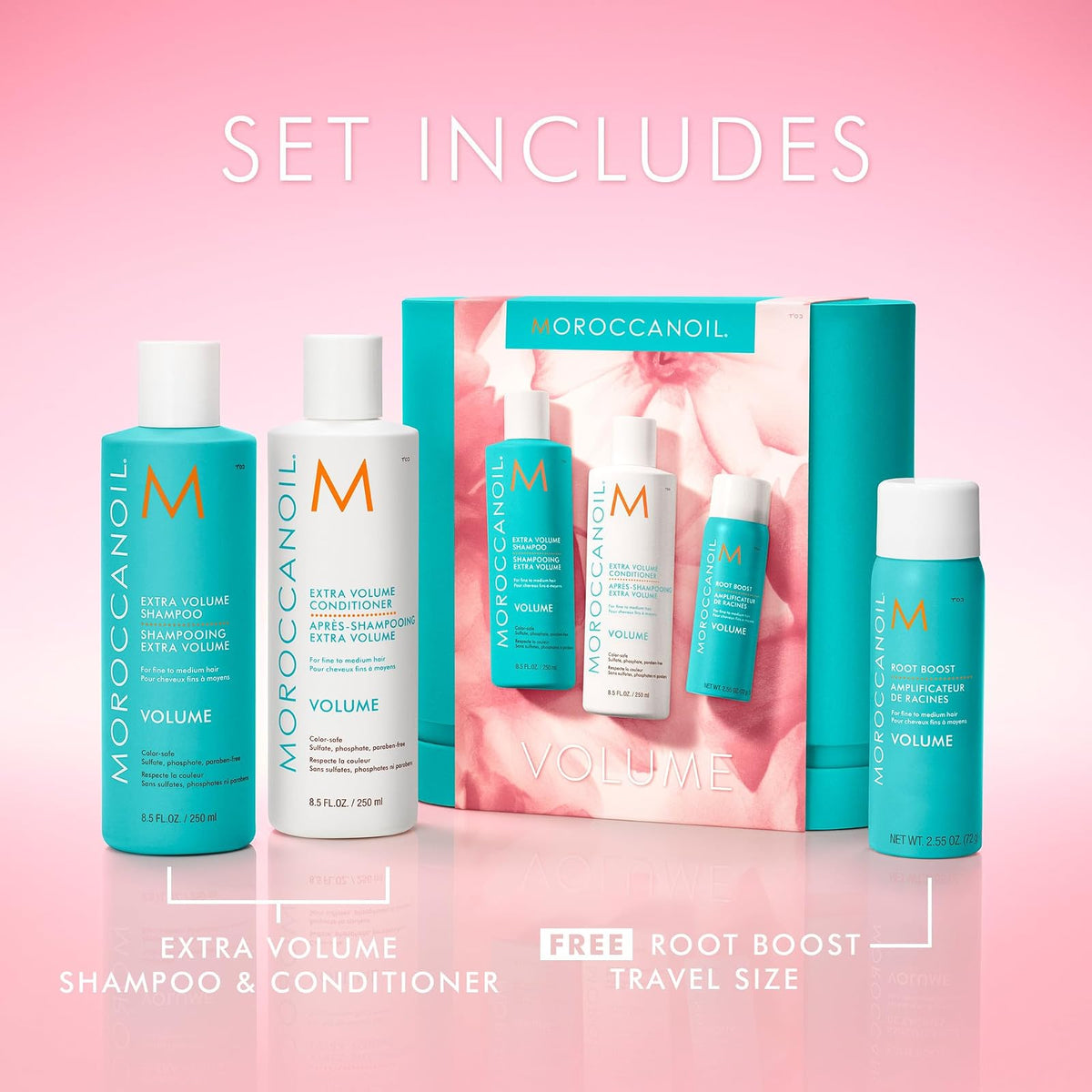 MOROCCANOIL Set de Cuidado del Cabello