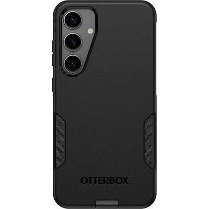 OtterBox - Funda para Samsung Galaxy S24+ Commuter Series, Color Negro, Delgado y Resistente, con protección para el Bolsillo, con Puerto