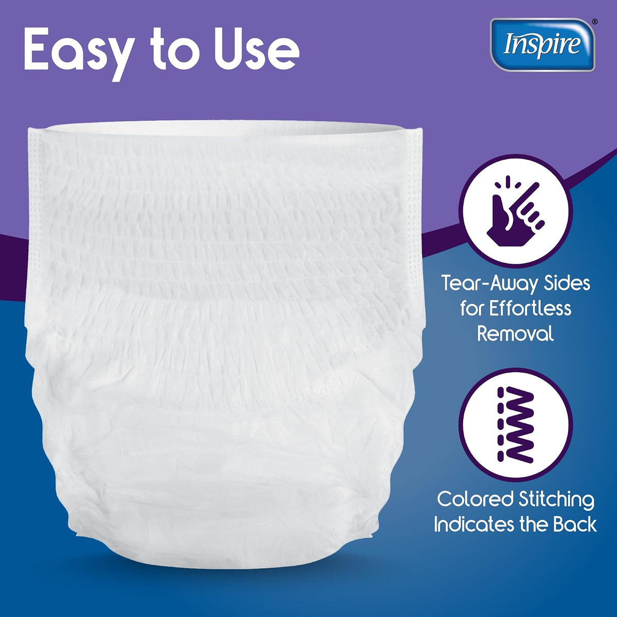 Inspire Protective Underwear, Extra Large, 56 Count