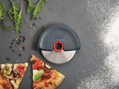 Joseph Joseph 20038 - Rueda para pizza de disco fácil de limpiar