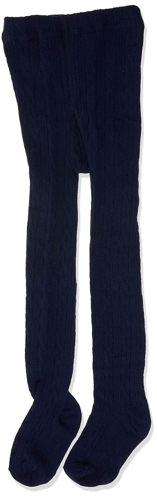 Jefferies Socks Calcetines tipo cable para niñas - 10-14 Años - Navy