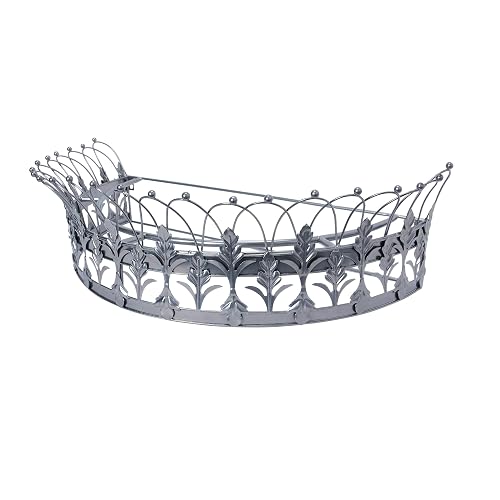 Creative Co-Op Cortina Decorativa de Metal o Corona de toldo