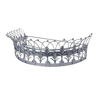 Creative Co-Op Cortina Decorativa de Metal o Corona de toldo