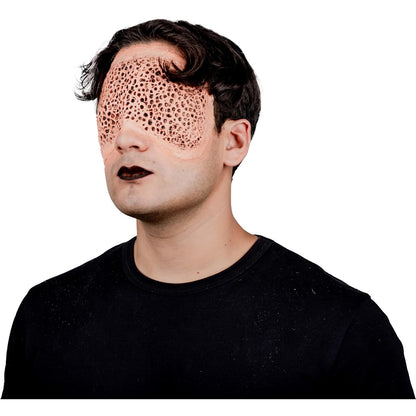 Ghoulish Productions Aplicaciones De Látex Trypophobic face, Efectos para Cosplay Cara Tripofóbica FX para Disfraz, Protesis Tripofóbia ideal para Disfraz Halloween y Fiestas Temáticas