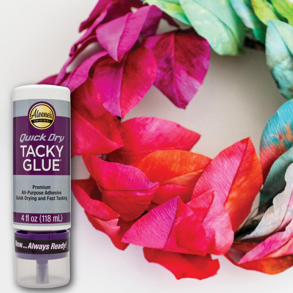 Aleene's 33147, Adhesivo de Secado rápido Tacky Always Ready, 118.29 ml