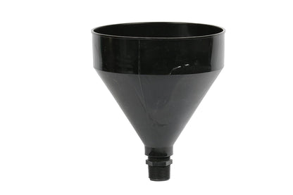 WirthCo 32410 Embudo King de Polietileno 1 Pulgada de Rosca Capacidad 3 Cuartos de Galón Negro