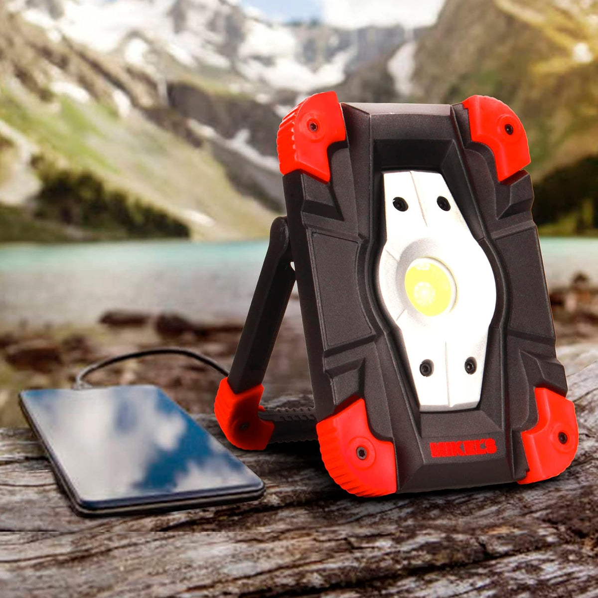 Mikel's RIT-1000 Lámpara Reflector LED Recargable Para Uso Rudo 10 W
