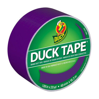 Duck Tape Cinta Adhesiva Multiusos - Morado - 4.77 cm x 1829 cm