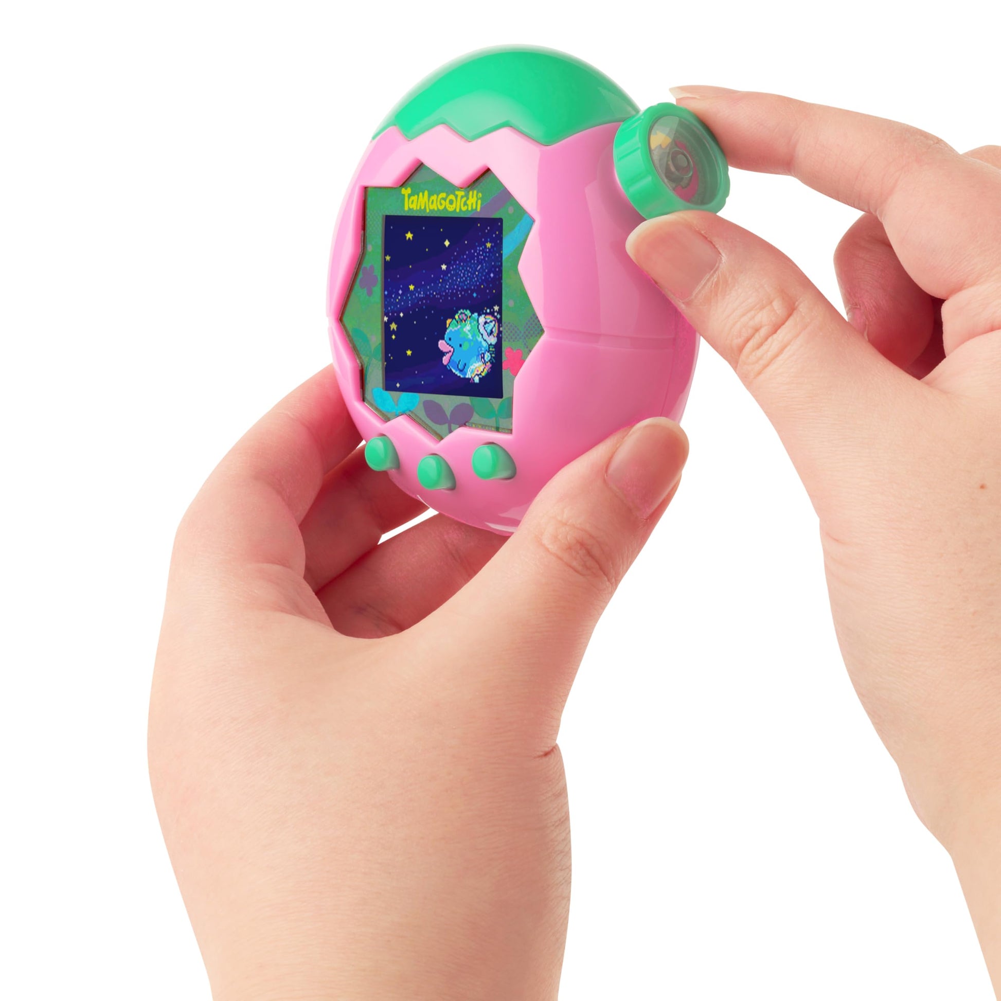 TAMAGOTCHI Paradise Tierra Mascota Electrónica Virtual a Color + 50,000 Personajes para Niños Juguete Interactivo Original