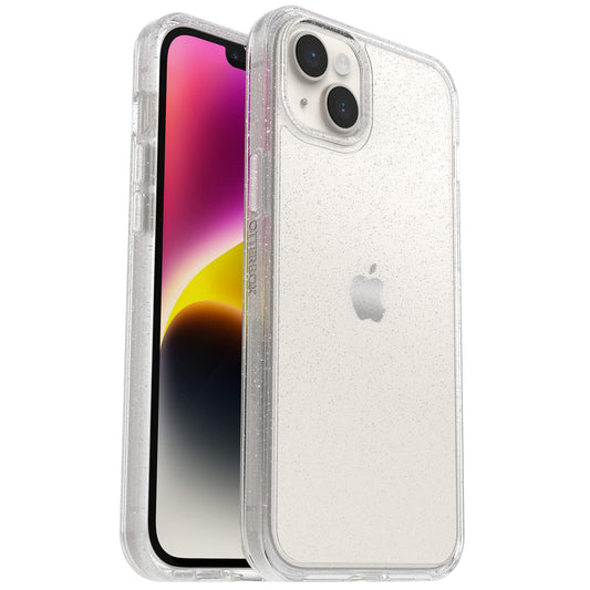 OtterBox SYMMETRY CLEAR SERIES para iPhone 14 Plus - STARDUST (Transparente/Purpurina)